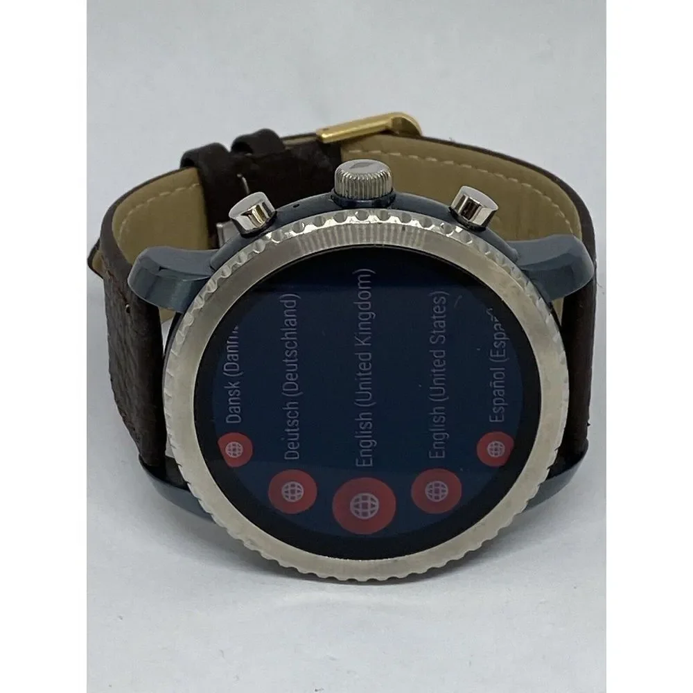 Fossil Gen 3 Authentic Genuine Smart Watch Custom Band FTW4004 DC797